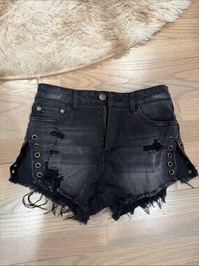 Distressed Women's Denim Shorts